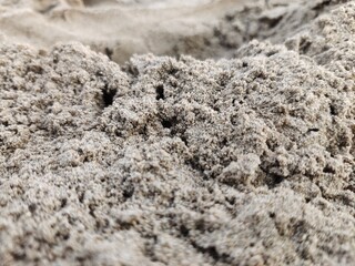 Beautiful sea with sea sand and sea rock syones