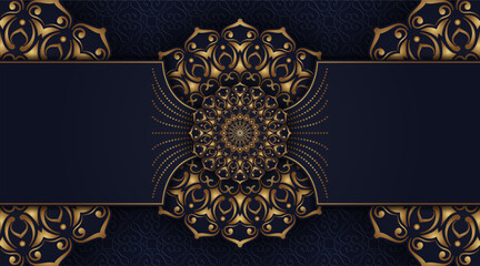 Luxury background with ornamental mandala