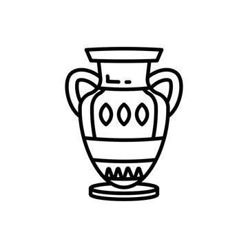 Ancient Vase icon in vector. Illustration