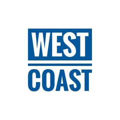 ''West coast'' Quote Illustration