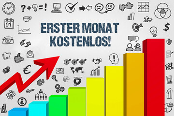 Erster Monat kostenlos!	