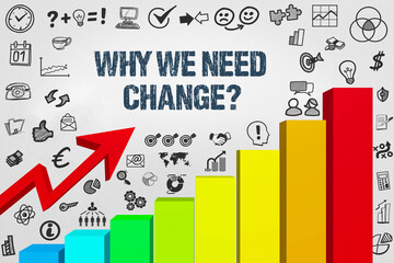 Why we need change?	 - obrazy, fototapety, plakaty