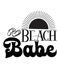 Beach Babe,SVG DESIGNS