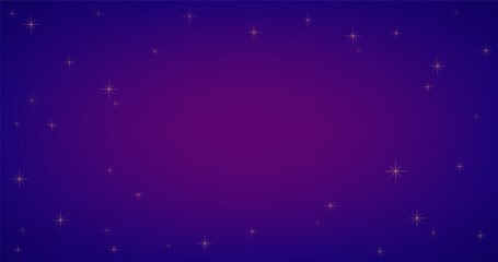 Abstract purple Background. Vector cosmic illustration. stars on purple background. Vector illustration.
