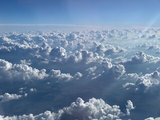 above the clouds