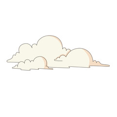 Hand Drawn Cloud Illustration