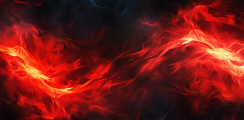 Hell fire inferno background. Hot dancing flames