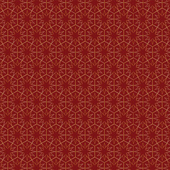 Abstract seamless islamic geometric pattern. Islamic seamless star pattern. Seamless pattern in authentic arabian style. Vector illustration.