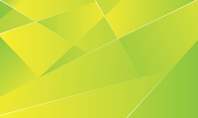 Modern abstract lines background with green and yellow colors. Vector Illustrator Eps 10 format - obrazy, fototapety, plakaty