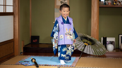 七五三 三歳男児