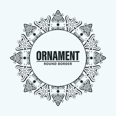 decorative ornament frame background
