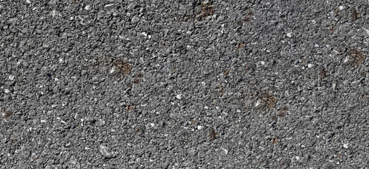 Wide Asphalt road surface of black street background.