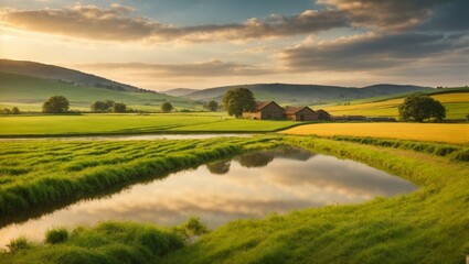 Rural Serenity: Captivating Countryside Landscapes