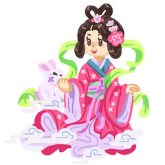 Chang'e moon goddess
