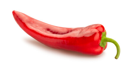 long pepper path isolated on white