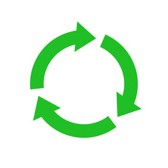 recycle symbol with arrows