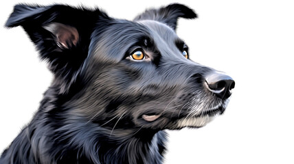 Witness a stylish Border Collie emphasizing pet style in captivating photography, showcasing canine elegance and charm.