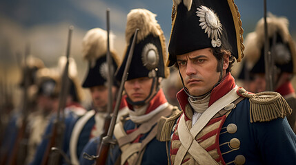 French revolutionary war soldiers. 