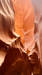 The Antelope canyon