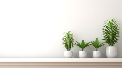 Elevate your space with Green Room Decor featuring lush green houseplants in a bright room. Create a refreshing interior with indoor plants for an enhanced room design.