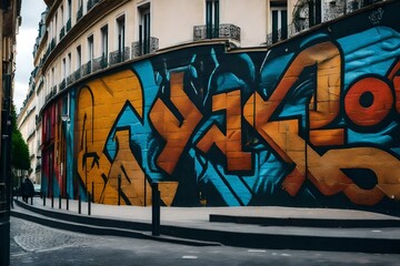 painting o the wall in paris