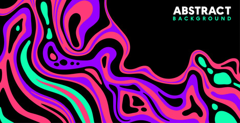 abstract background with bright colors, trendy style vector design