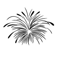 Firework Explosion Illustration