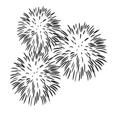Firework Explosion Illustration