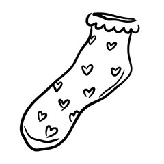Socks Outline