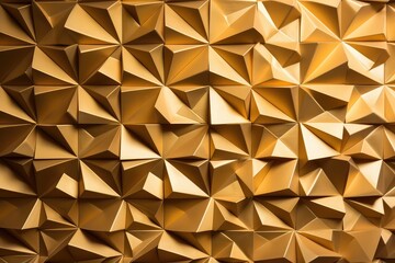abstract gold polygon pattern backdrop for wall print 