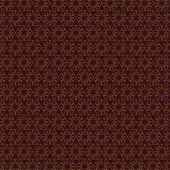 Seamless gold oriental pattern. Islamic background. Arabic linear texture. Star Pattern. geometry pattern. Vector illustration.