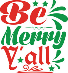 Naklejka premium Christmas SVG Design