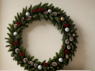 Festive POV sculpture in soft pastel tones.