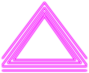 Purple Neon Stripe Line