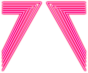 Pink Neon Stripe Line