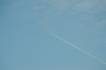 airplane in flight