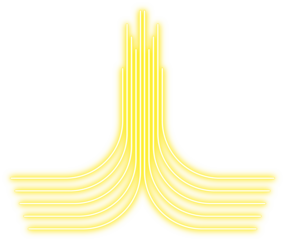 Yellow Neon Stripe Line