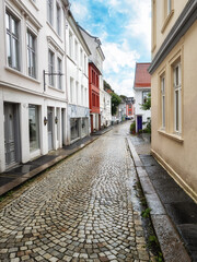 Fototapeta premium The streets of Bergen in Norway