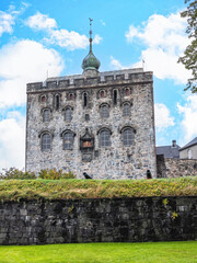 Fototapeta na wymiar Bergenhus Fortress, Bryggen in Norway