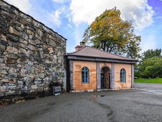 Old fortress in Bergen Norway