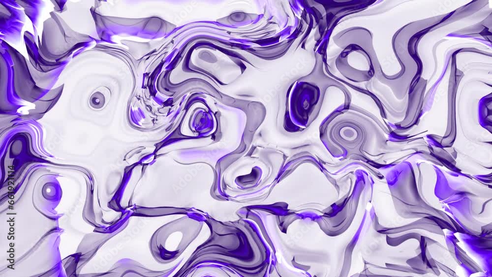 Wall mural abstract background with liquid .animated texture wavy pattern multicolor liquid