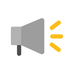 megaphone speaker icon vector illustration