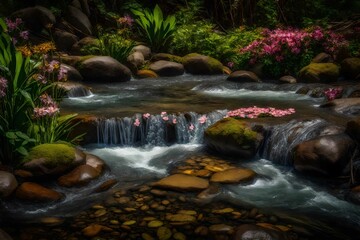 waterfall in the forest