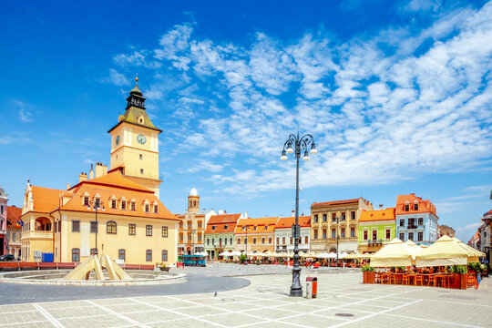 Markt, Brașov, Rum&auml;nien 