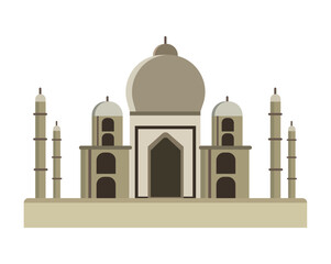 taj mahal illustration