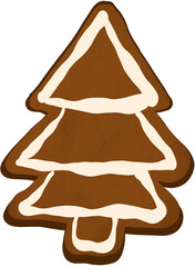 christmas tree cookie