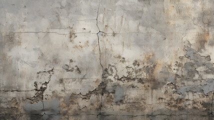 Obraz premium concrete texture background, broken, cracked, dirty, generated by AI
