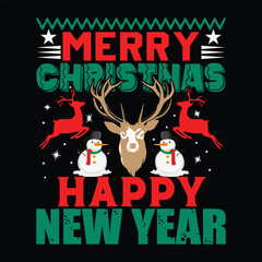 christmas tshirt design vector art