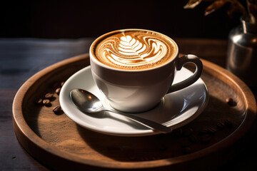 A cup of coffee - National Cappuccino Day