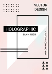 A set of modern abstract covers. Creative backgrounds